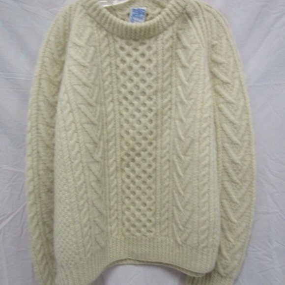 Vintage John Molloy Donegal 100% Wool Sweater - Picture 1 of 3